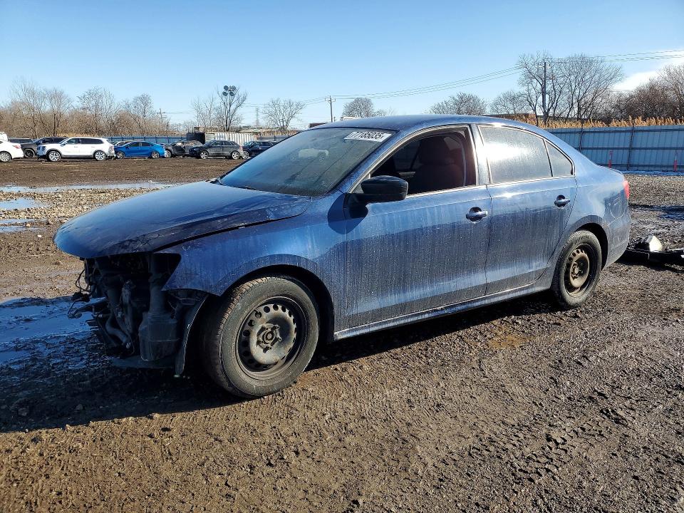 VOLKSWAGEN JETTA 2013 with VIN 3VW2K7AJ7DM205916 - Photo from auction
