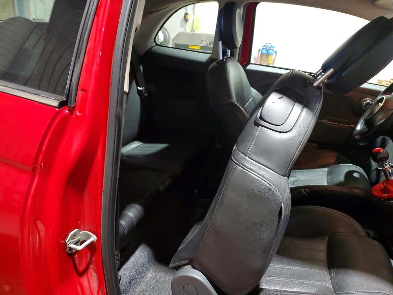 Photo 10 from auction – 2012 FIAT 500 LOUNGE with VIN 3C3CFFER6CT383458