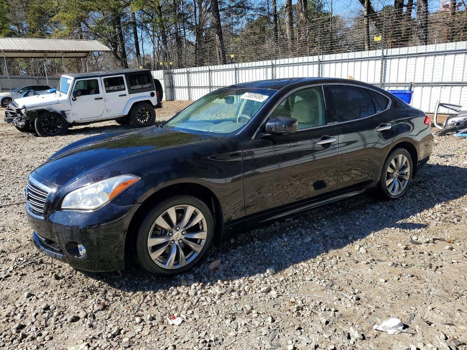 INFINITI M37 2012 with VIN JN1BY1APXCM330649 - Photo from auction