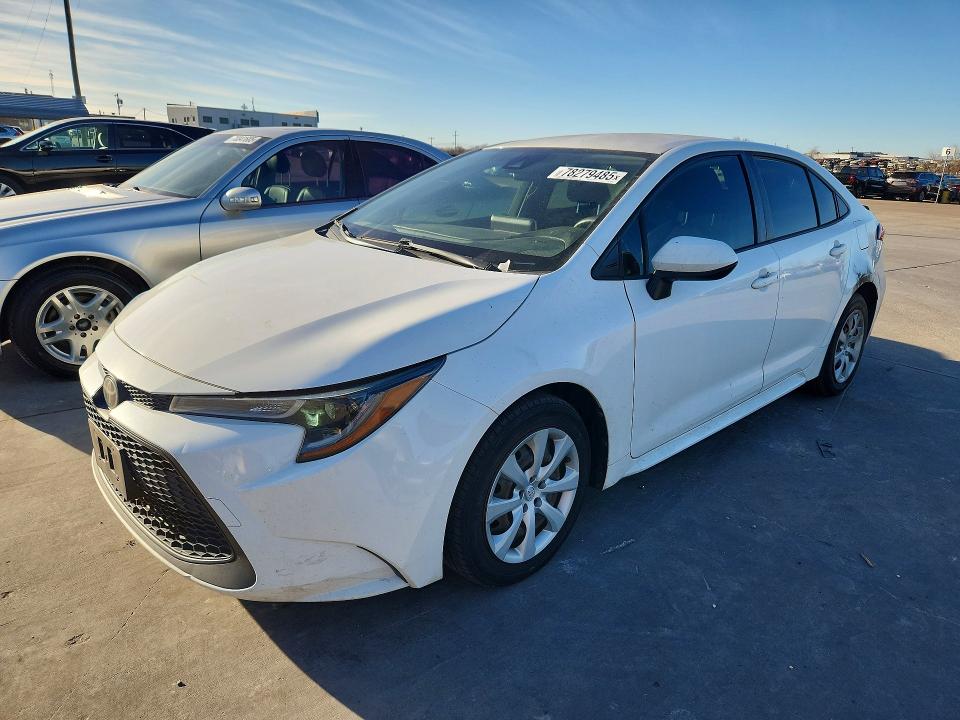 Photo 1 from auction – 2020 TOYOTA COROLLA with VIN JTDEPRAE9LJ052340
