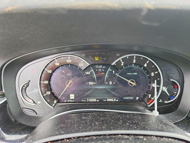 Photo 9 from auction – 2019 BMW 540I with VIN WBAJE7C59KWW09560