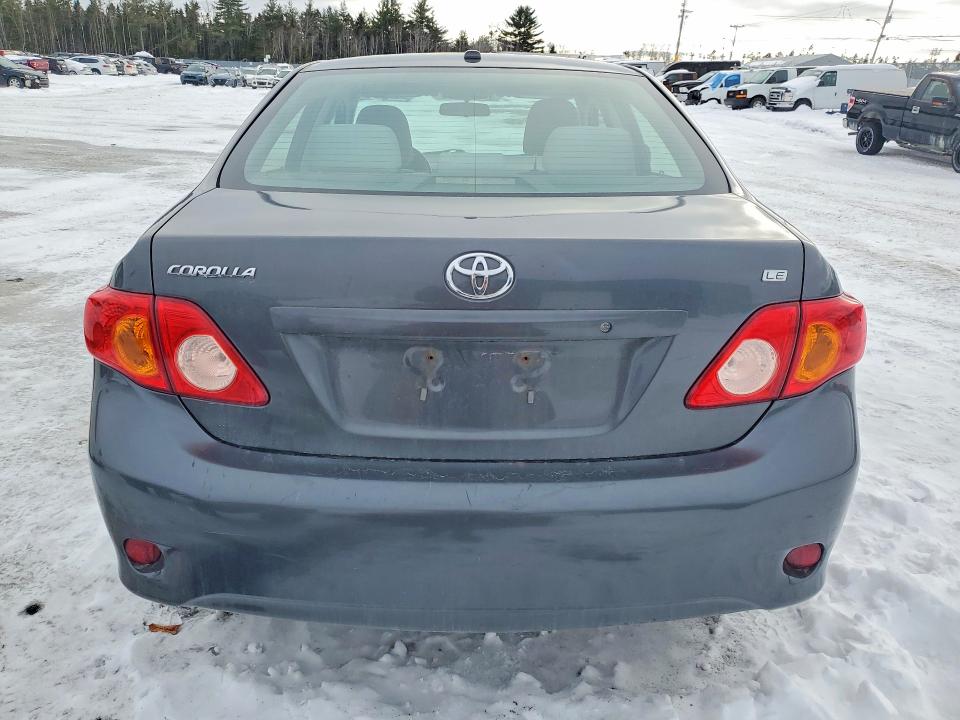 Photo 6 from auction – 2009 TOYOTA COROLLA with VIN 2T1BU40E19C020230