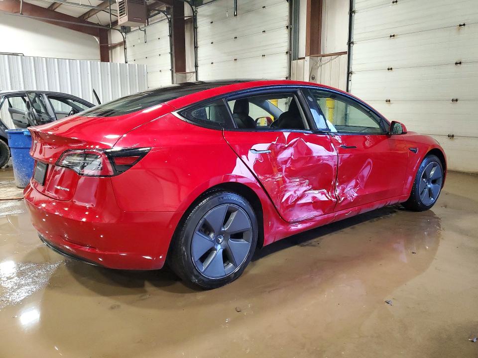 Photo 3 from auction – 2022 TESLA MODEL 3 with VIN 5YJ3E1EB8NF124976