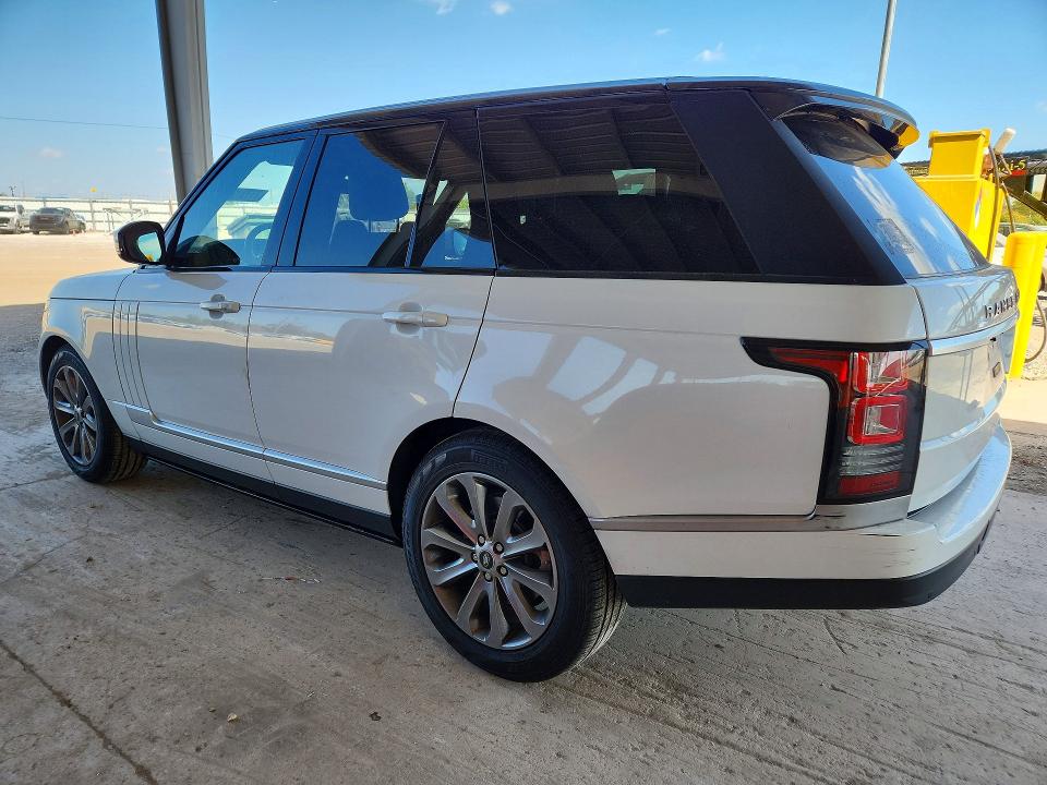 Photo 2 from auction – 2016 LAND ROVER RANGE ROVE with VIN SALGR2PF0GA315310