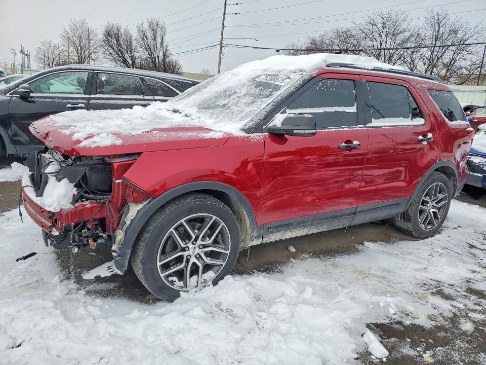 FORD EXPLORER 2019 with VIN 1FM5K8GT3KGB05622 - Photo from auction