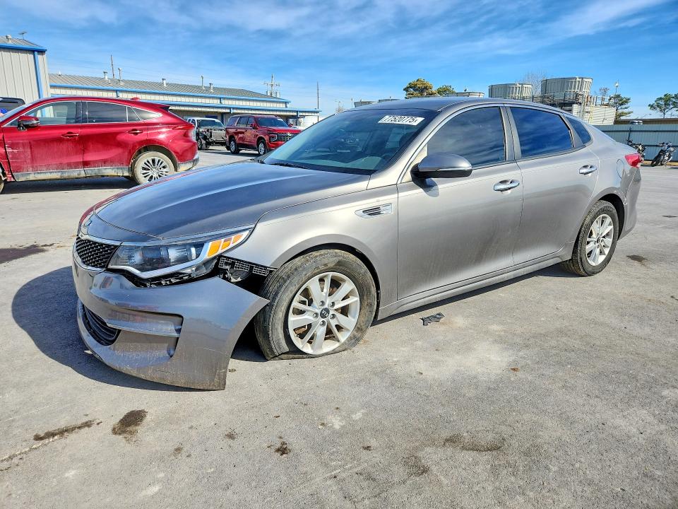 KIA OPTIMA LX 2017 with VIN 5XXGT4L38HG146806 - Photo from auction