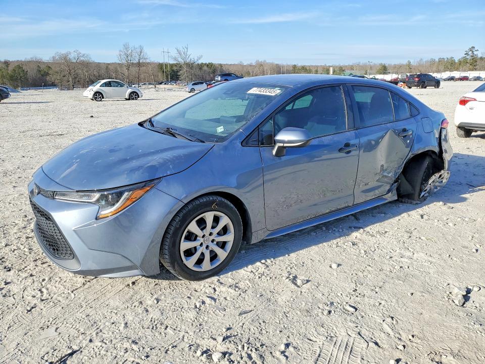 TOYOTA COROLLA 2022 with VIN 5YFEPMAE8NP359824 - Photo from auction