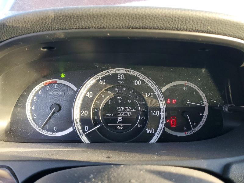 Photo 9 from auction – 2016 HONDA ACCORD with VIN 1HGCR2F71GA163605