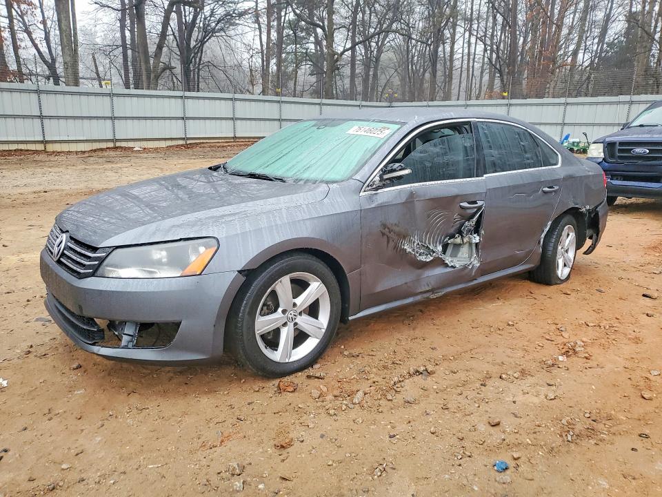 VOLKSWAGEN PASSAT SE 2014 with VIN 1VWBP7A36EC012727 - Photo from auction