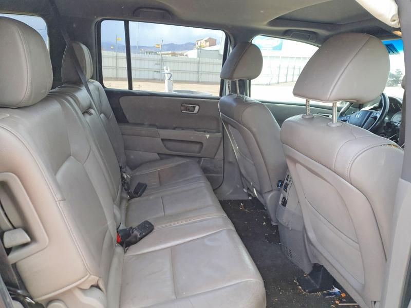 Photo 11 from auction – 2012 HONDA PILOT EXLN with VIN 5FNYF4H76CB072501