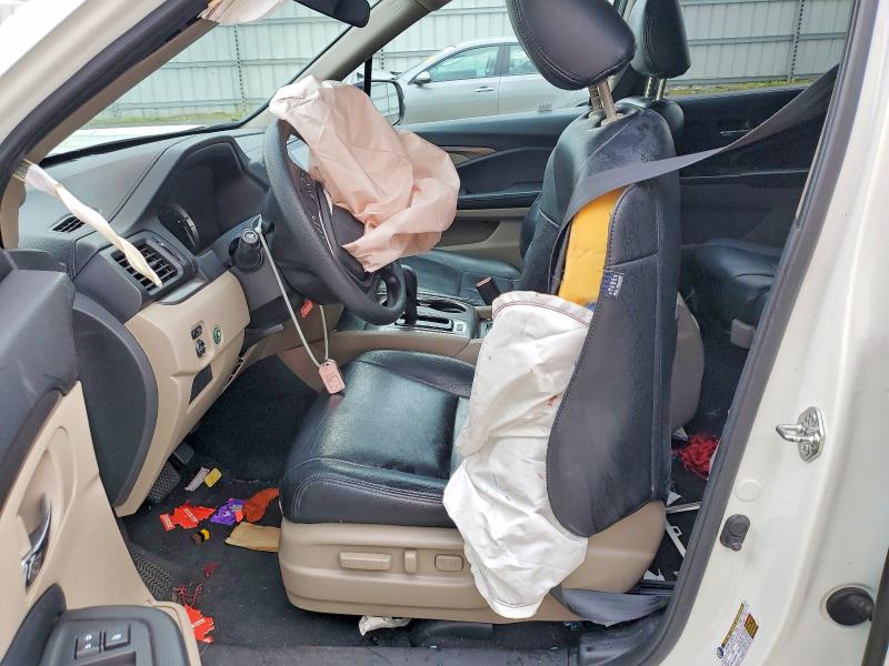 Photo 7 from auction – 2017 HONDA PILOT with VIN 5FNYF5H39HB036084