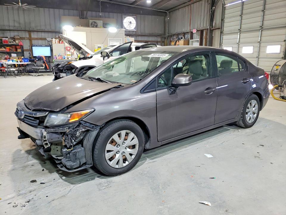 HONDA CIVIC 2012 with VIN 19XFB2F53CE070638 - Photo from auction