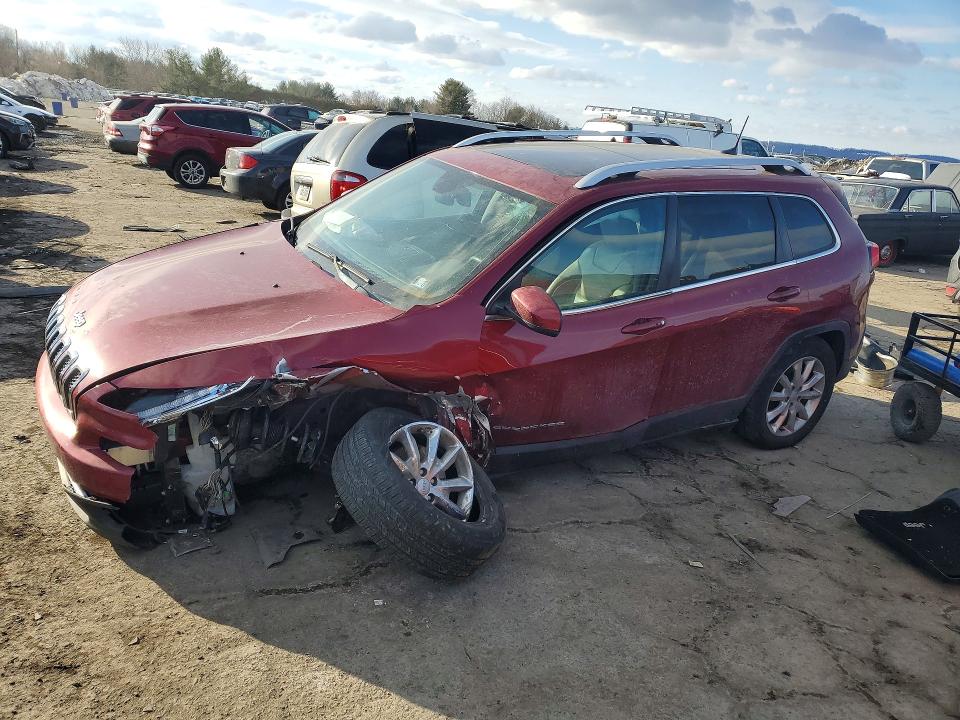 JEEP CHEROKEE 2017 with VIN 1C4PJMDB6HW612193 - Photo from auction