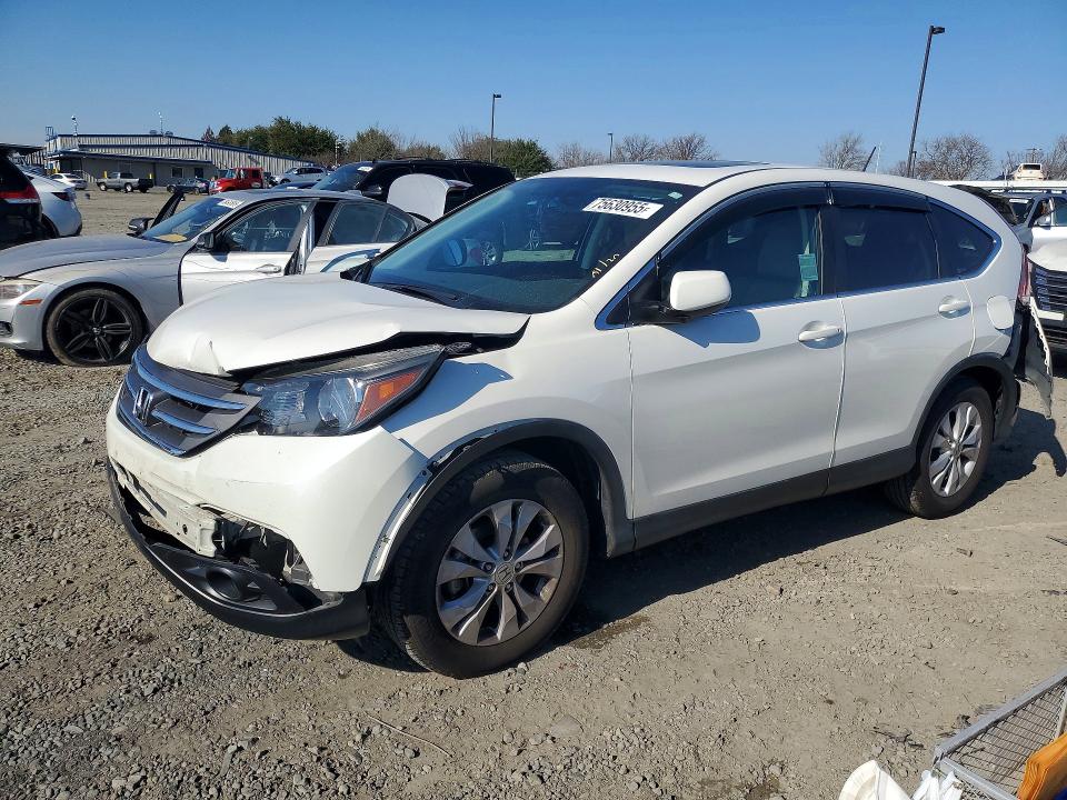 HONDA CR-V EX 2012 with VIN 5J6RM3H58CL032382 - Photo from auction