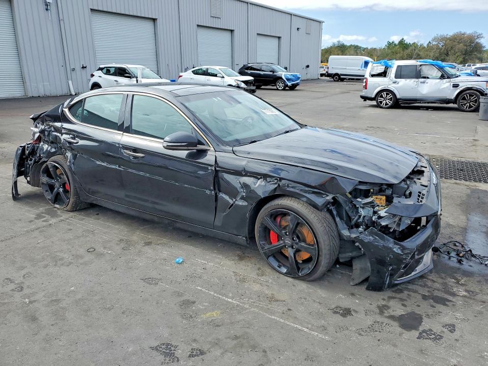 Photo 4 from auction – 2019 GENESIS G70 with VIN KMTG34LE8KU015590