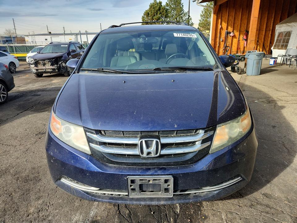 Photo 5 from auction – 2016 HONDA ODYSSEY with VIN 5FNRL5H61GB169010