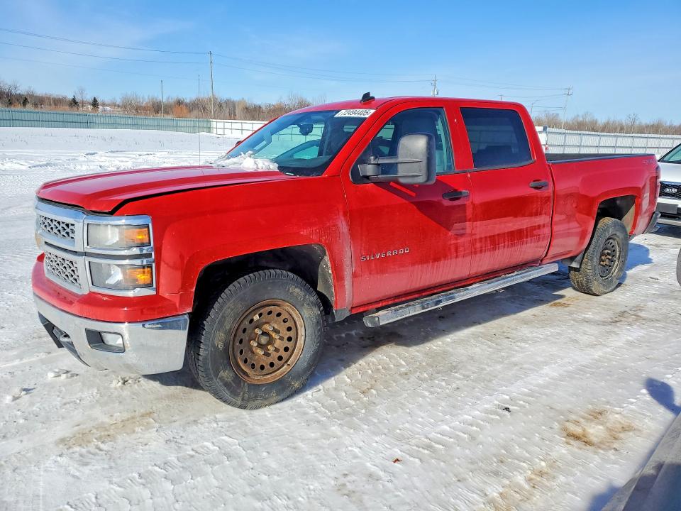 CHEVROLET SILVERADO 2014 with VIN 3GCUKREC1EG386742 - Photo from auction