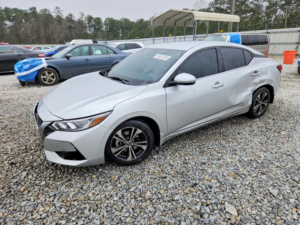NISSAN SENTRA 2022 with VIN 3N1AB8CV4NY237465 - Photo from auction