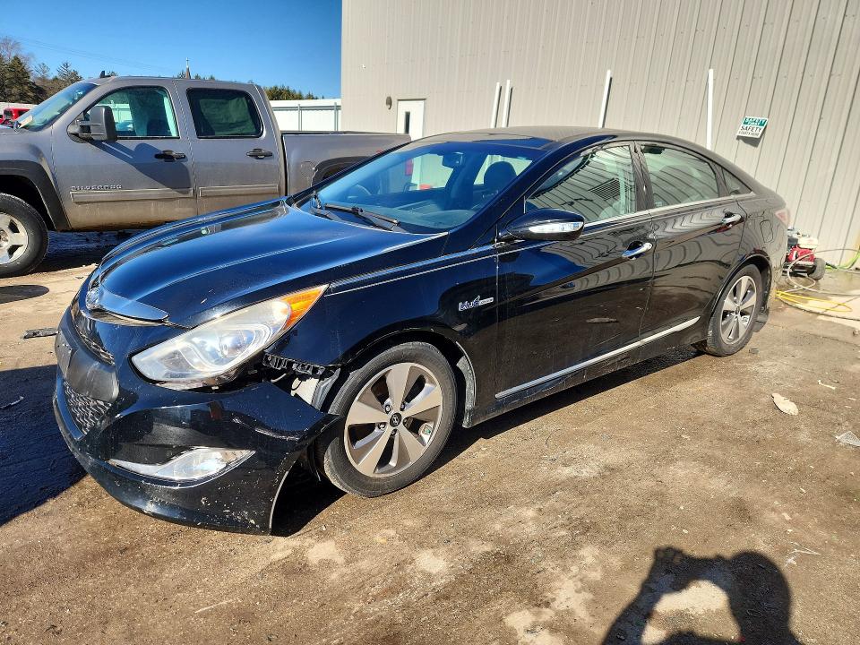 HYUNDAI SONATA 2012 with VIN KMHEC4A43CA047622 - Photo from auction