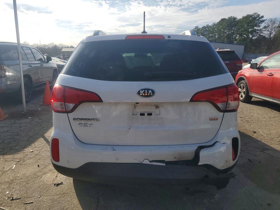 Photo 6 from auction – 2015 KIA SORENTO with VIN 5XYKT4A66FG609641
