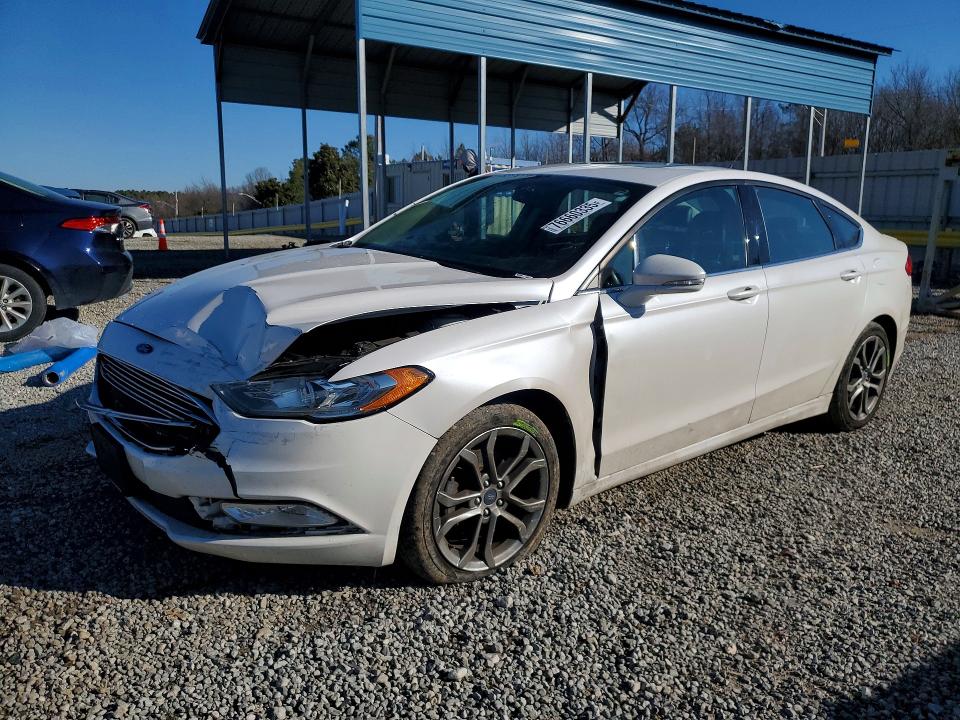 FORD FUSION 2017 with VIN 3FA6P0HD0HR411607 - Photo from auction