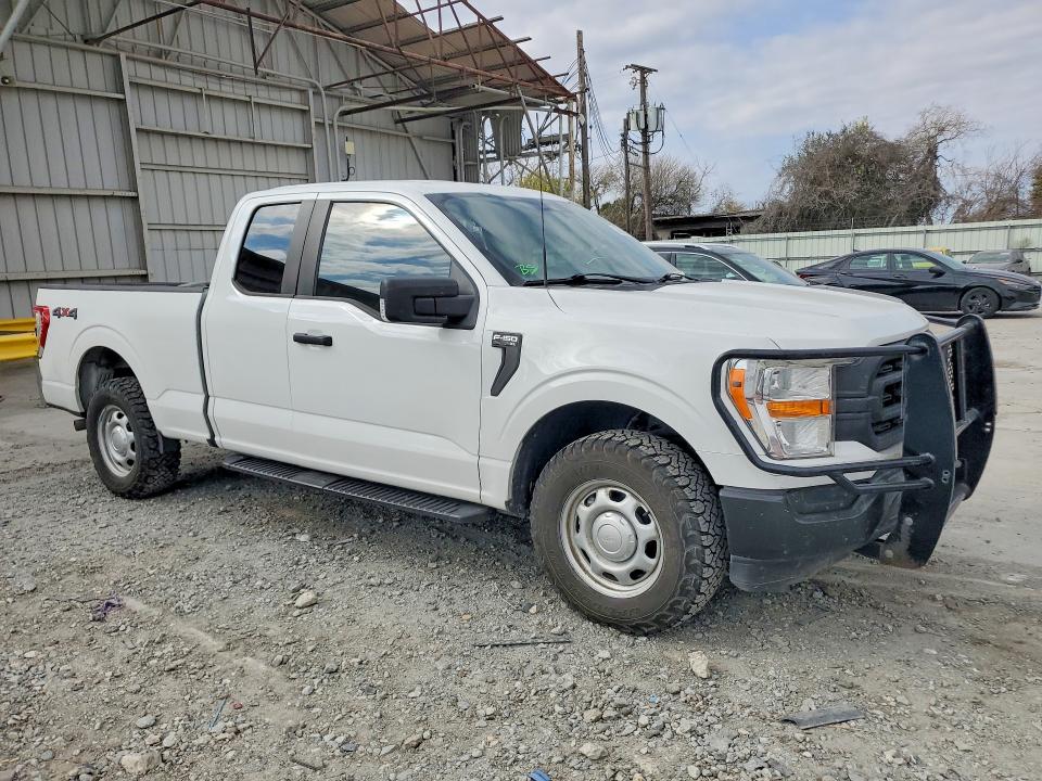 Photo 4 from auction – 2021 FORD F150 with VIN 1FTFX1E57MFB64767