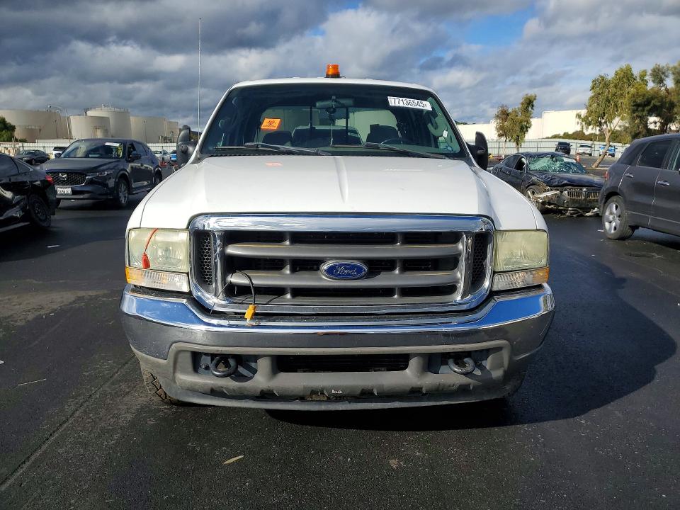 Photo 5 from auction – 2004 FORD F250 with VIN 1FTNW20L54ED68032