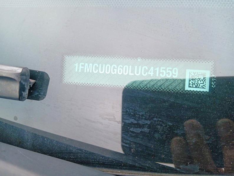 Photo 10 from auction – 2020 FORD ESCAPE SE with VIN 1FMCU0G60LUC41559