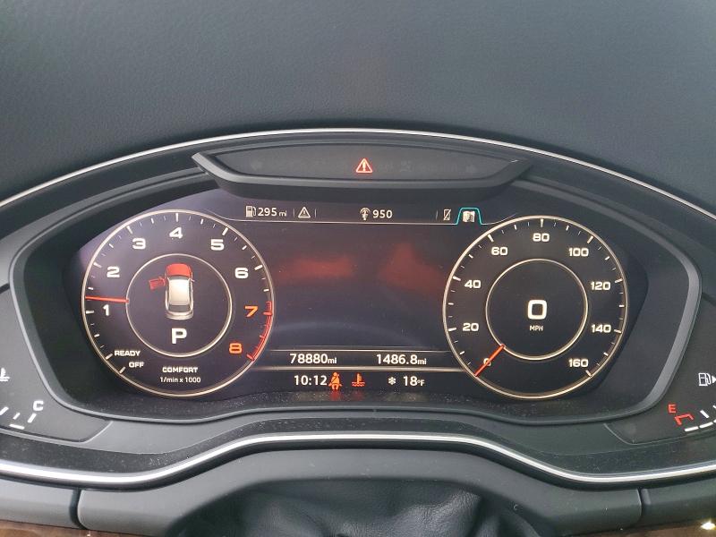 Photo 9 from auction – 2018 AUDI Q5 PREMIUM with VIN WA1BNAFY6J2226301