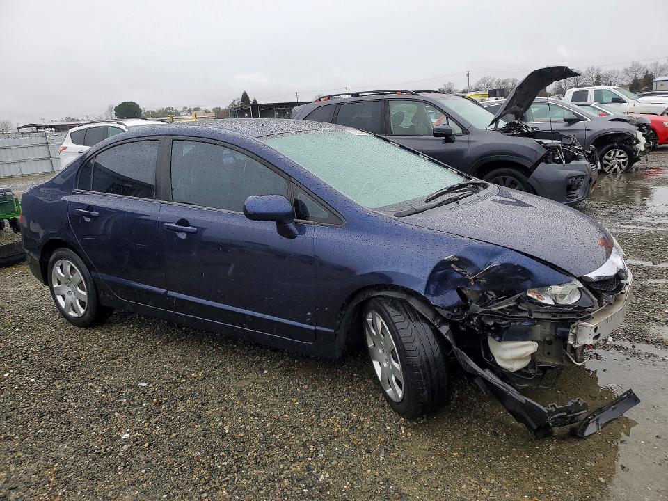 Photo 4 from auction – 2009 HONDA CIVIC with VIN 19XFA16599E041022