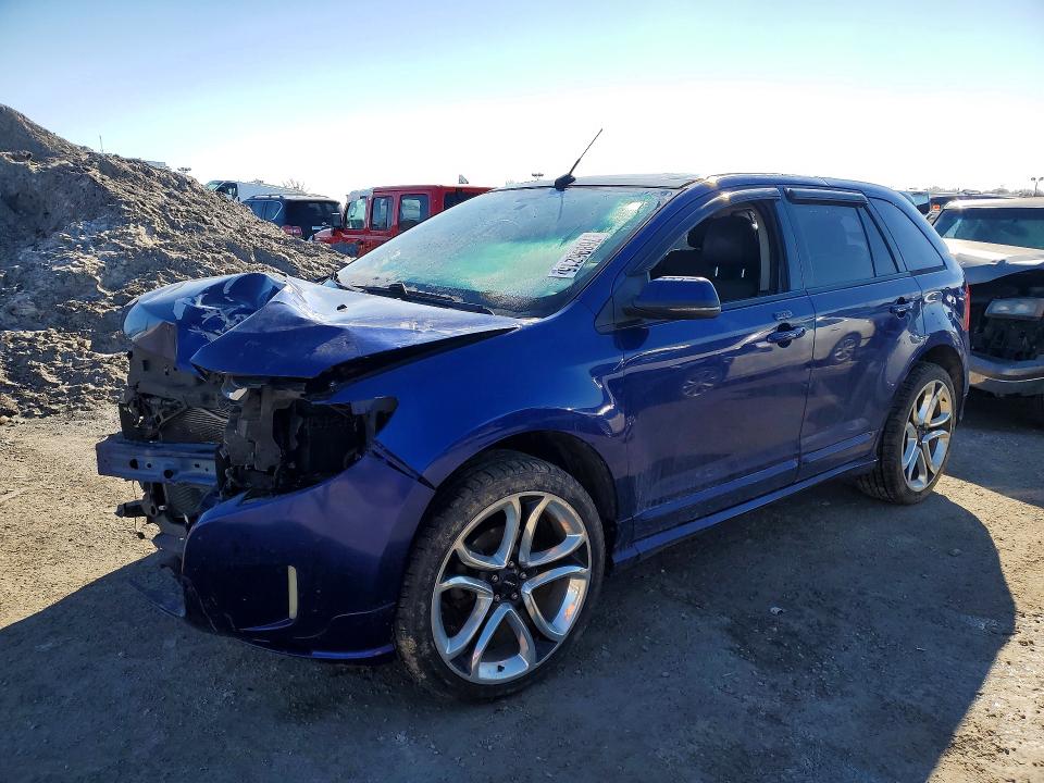 FORD EDGE 2013 with VIN 2FMDK3AK1DBA47535 - Photo from auction