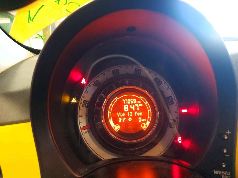 Photo 9 from auction – 2012 FIAT 500 POP with VIN 3C3CFFDR7CT123099