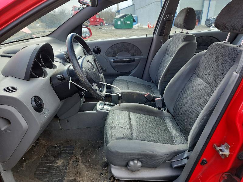 Photo 7 from auction – 2005 CHEVROLET AVEO with VIN KL1TD526X5B405267