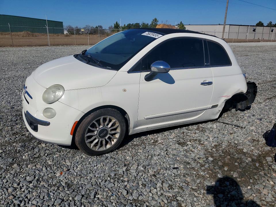 FIAT 500 2012 with VIN 3C3CFFER4CT119073 - Photo from auction