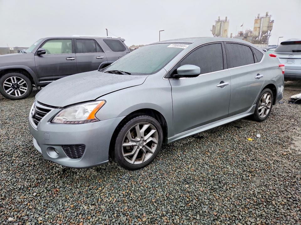NISSAN SENTRA 2013 with VIN 3N1AB7AP7DL752342 - Photo from auction