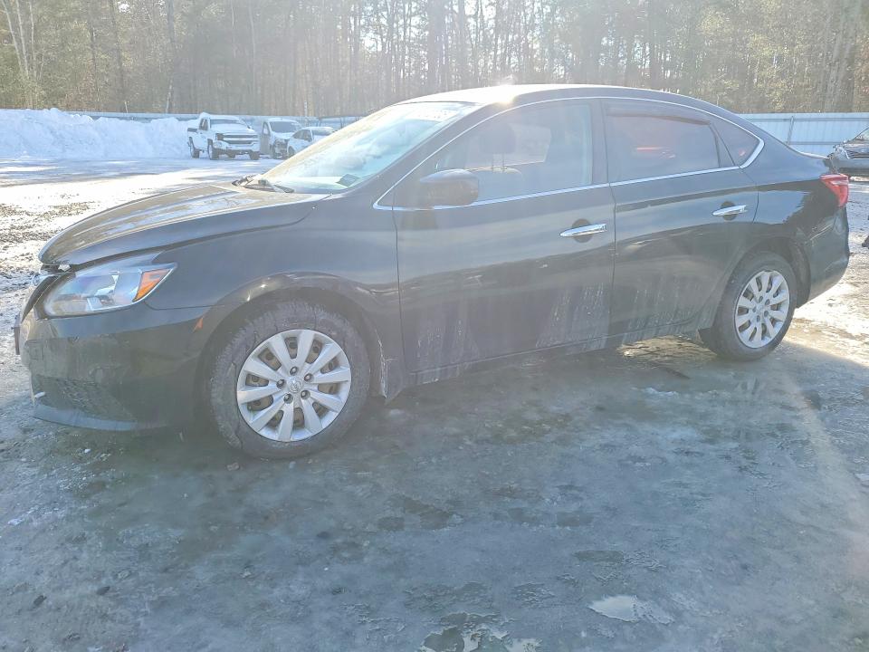 NISSAN SENTRA S 2018 with VIN 3N1AB7AP8JY333561 - Photo from auction