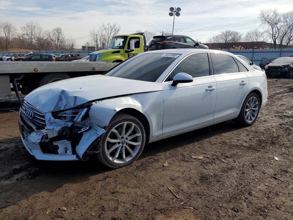AUDI A4 2019 with VIN WAUHMAF4XKN004552 - Photo from auction