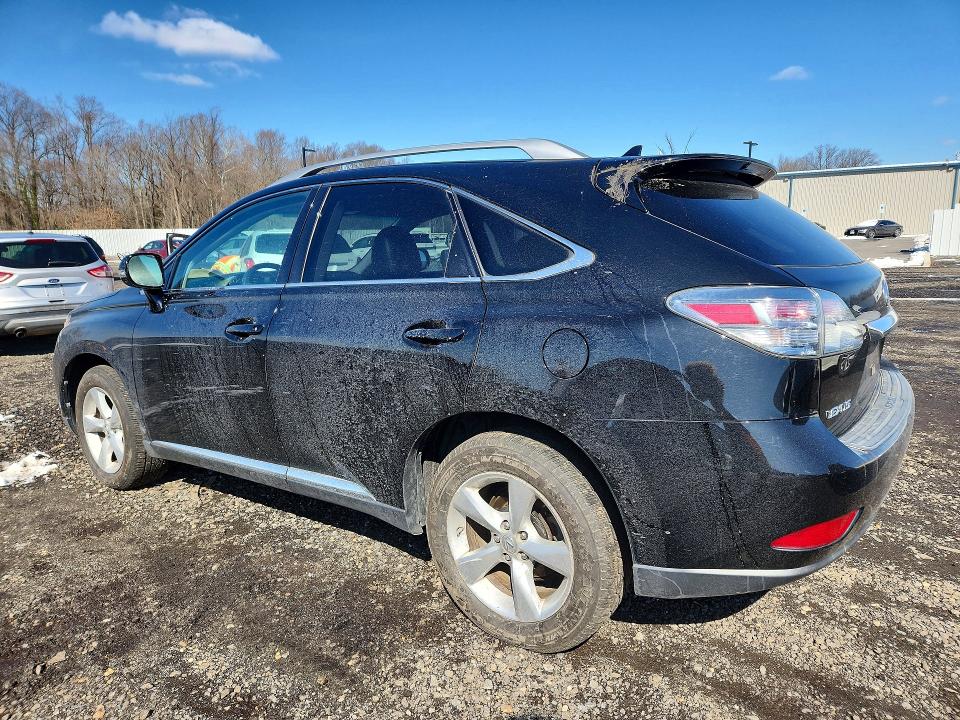 Photo 2 from auction – 2010 LEXUS RX with VIN 2T2ZK1BA8AC036695