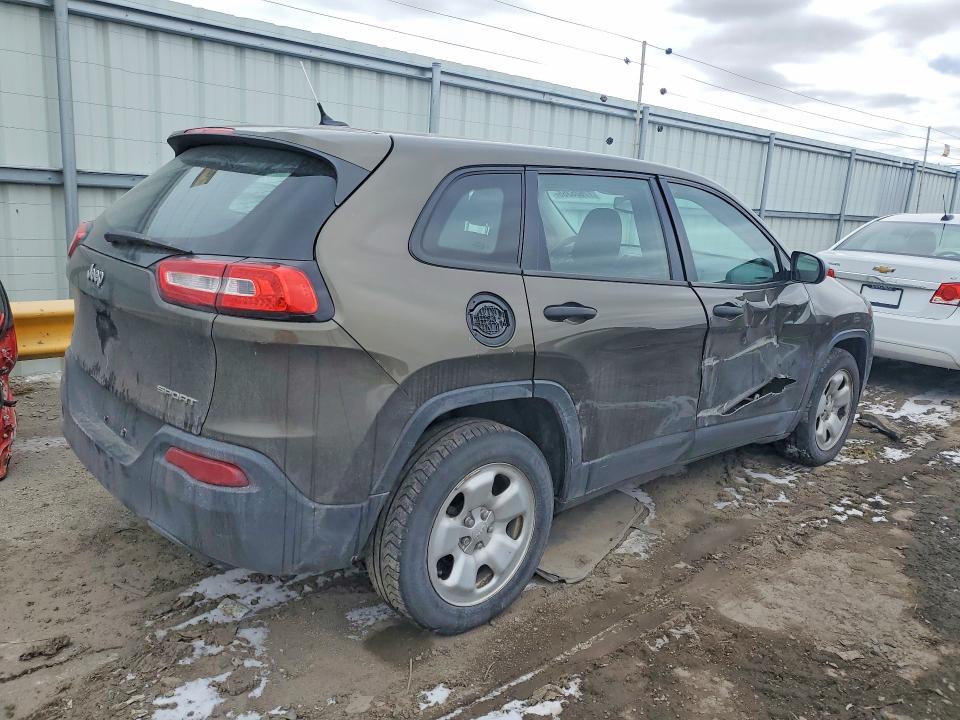 Photo 3 from auction – 2014 JEEP CHEROKEE with VIN 1C4PJLAB4EW305034