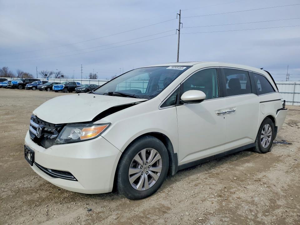 Photo 1 from auction – 2016 HONDA ODYSSEY with VIN 5FNRL5H61GB140347