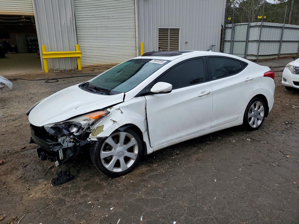HYUNDAI ELANTRA 2013 with VIN 5NPDH4AE7DH314734 - Photo from auction
