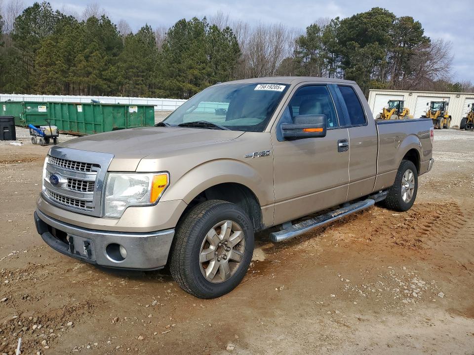 FORD F150 SUPER 2013 with VIN 1FTEX1CM0DFB41109 - Photo from auction