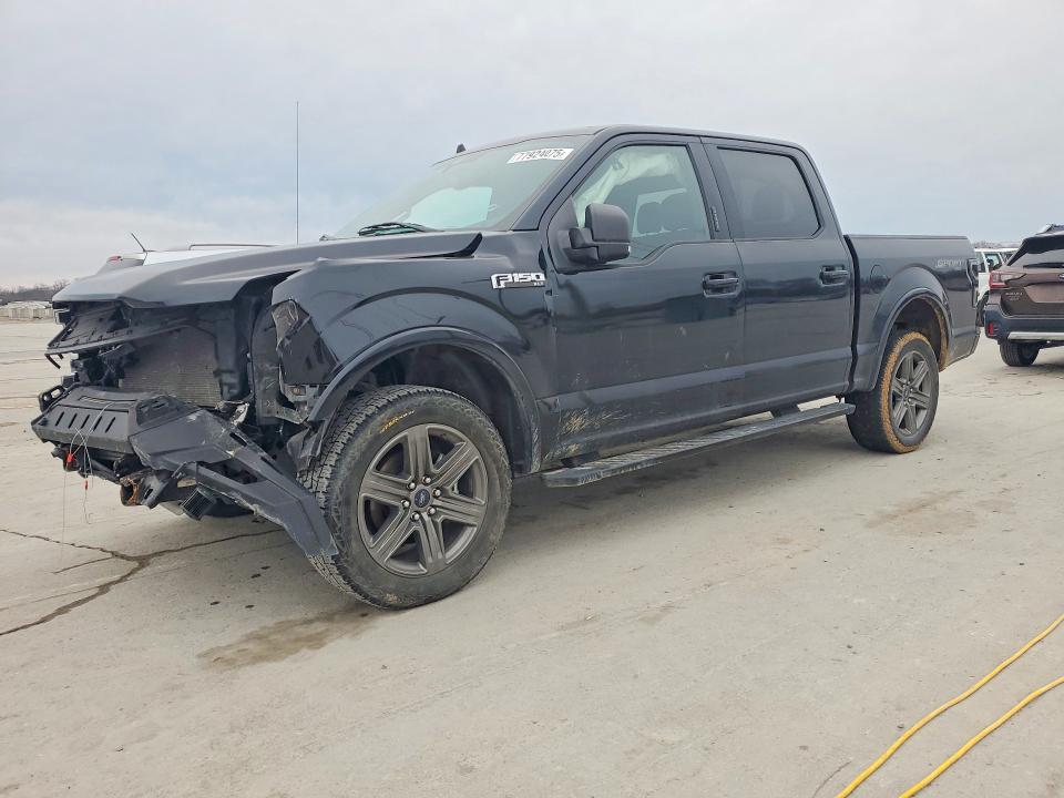 FORD F150 2020 with VIN 1FTEW1EP8LFC21606 - Photo from auction