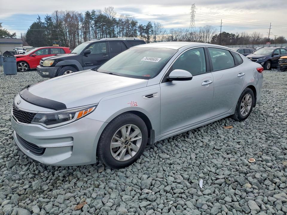 KIA OPTIMA LX 2016 with VIN 5XXGT4L38GG113108 - Photo from auction