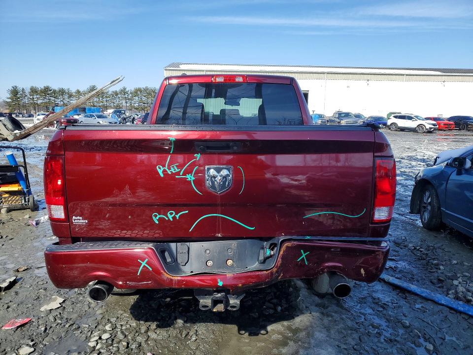 Photo 6 from auction – 2018 RAM 1500 with VIN 1C6RR7FT2JS178092