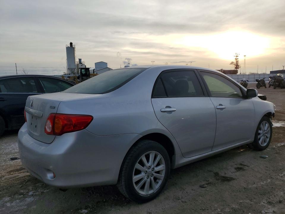 Photo 3 from auction – 2009 TOYOTA COROLLA BA with VIN JTDBL40E89J006493