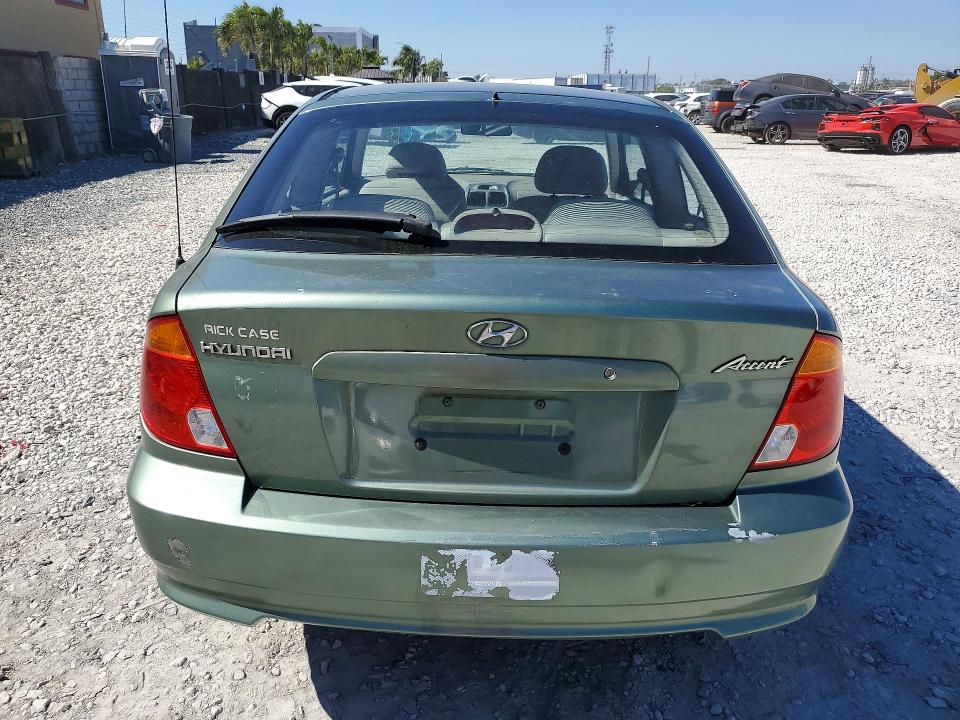 Photo 6 from auction – 2005 HYUNDAI ACCENT with VIN KMHCG35C75U326015