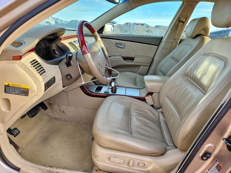 Photo 7 from auction – 2006 HYUNDAI AZERA with VIN KMHFC46F96A081308