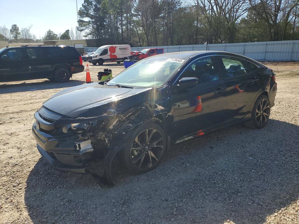 HONDA CIVIC 2019 with VIN 2HGFC2F85KH605898 - Photo from auction