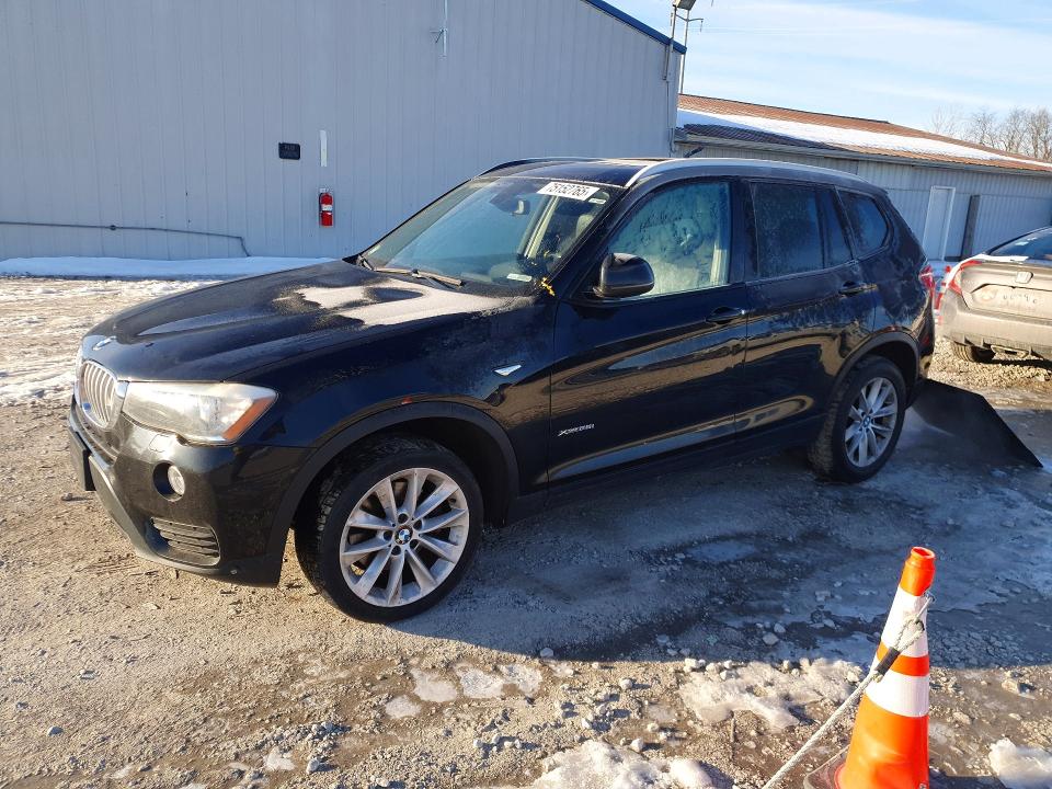 BMW X3 2016 with VIN 5UXWX9C53G0D79489 - Photo from auction